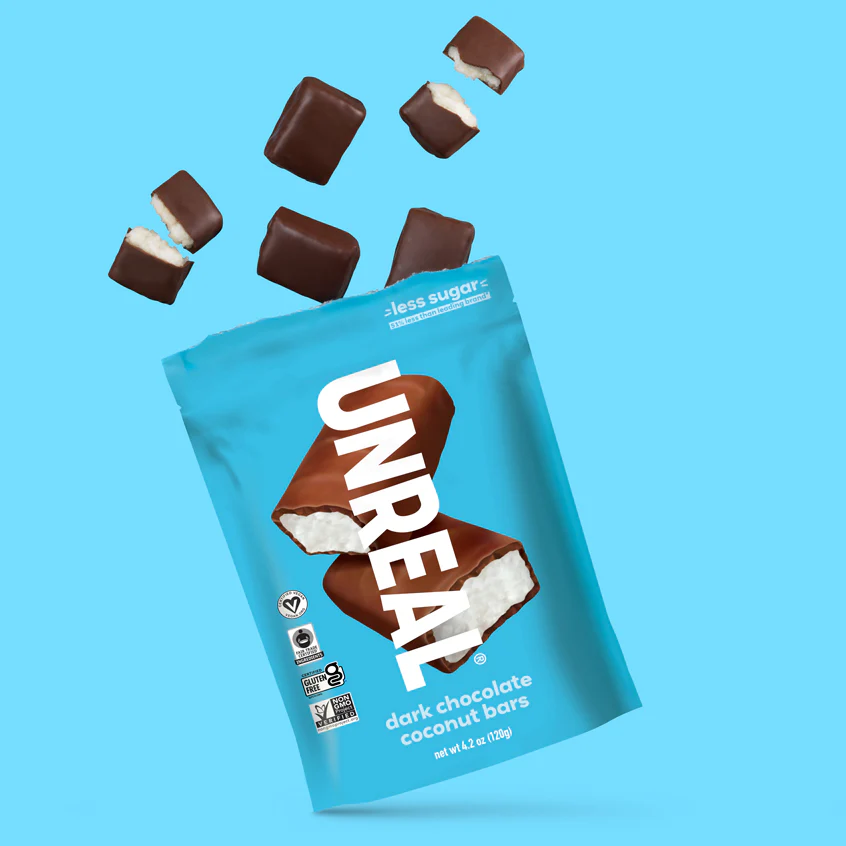 Dark chocolate coconut bars - grab & go box XL bars - Image 3
