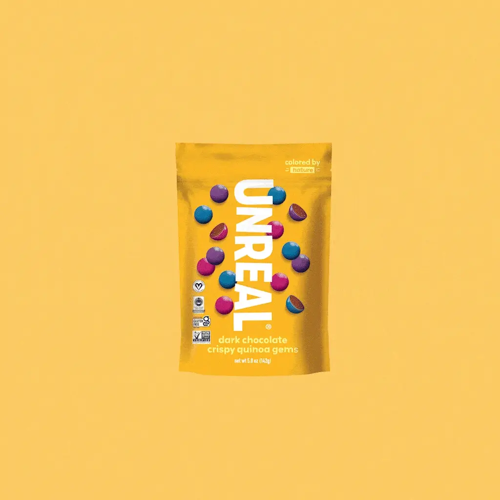 Dark chocolate crispy quinoa gems - value bag - Image 3